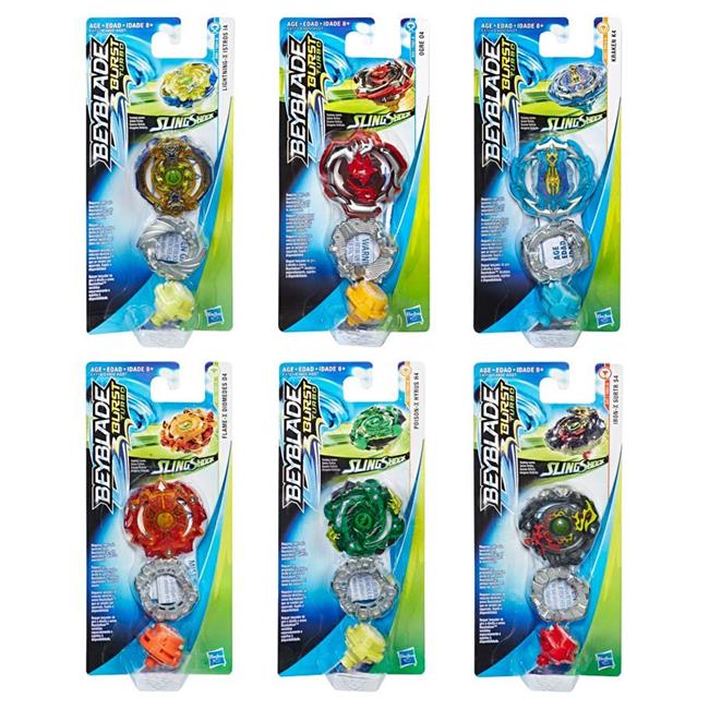 BEYBLADE Burst Turbo Slingshock Single Top Lightning-X Istros I4, Multicolor