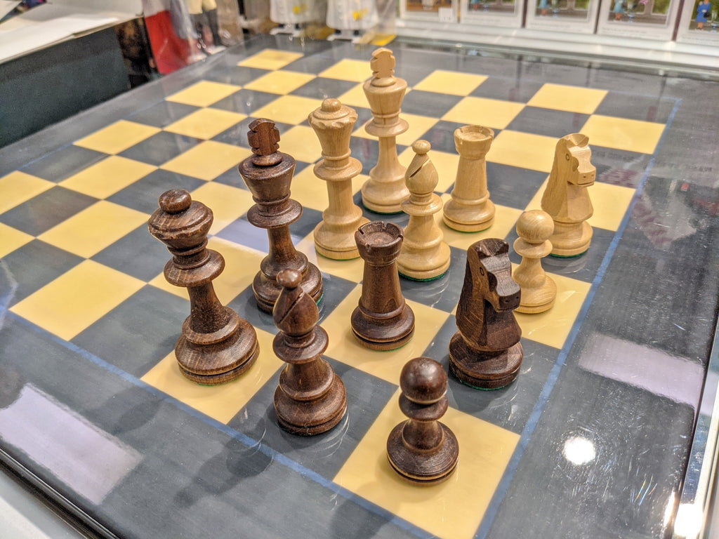 3 1/2 Standard Staunton chess Pieces #5 – Chess House